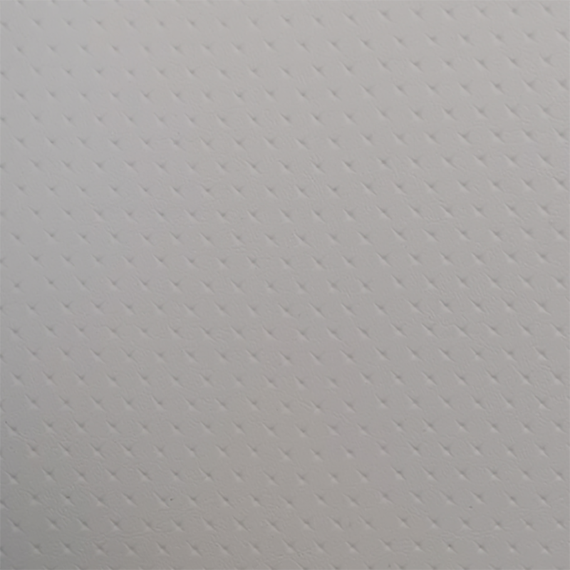 靴用の白いアンチスリップPVCレザー