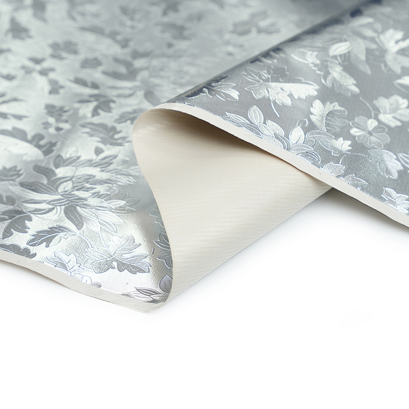 フォロワーパターンバッグ用シルバーレザー